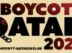 Initiative #BoycottQatar2022 Broschüre