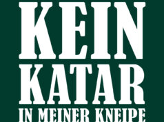 Kein Katar in meiner Kneipe Poster